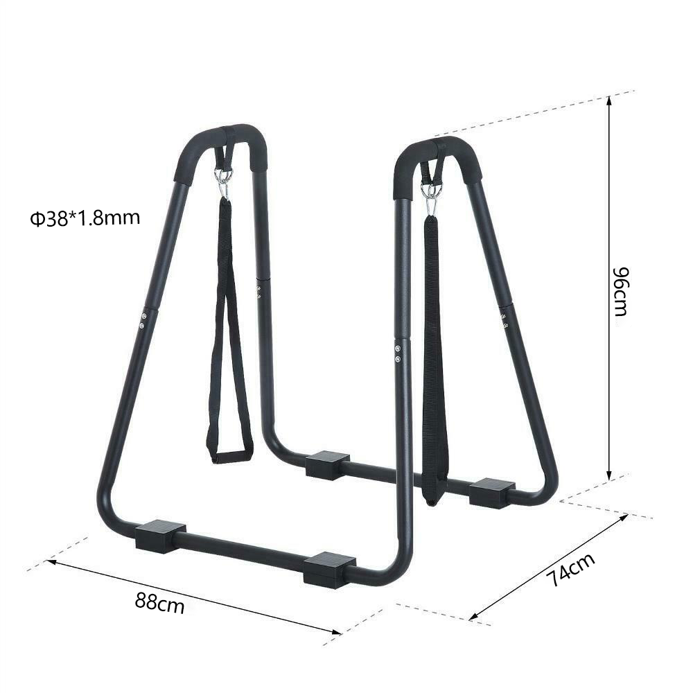 DP8223 Large Dip Station Body Workout Dip Stand Parallel Bars Fitness Equalizer Bar