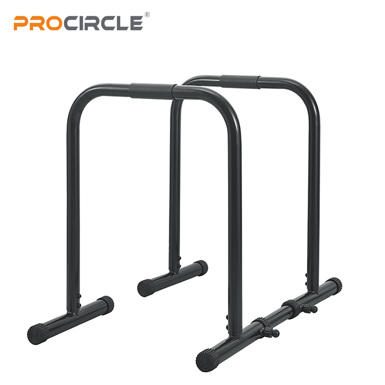 DP8224 Dip Station Functional Heavy Duty Dip Stands Fitness Workout Dip bar with Single connecting rod