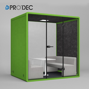 smoking area work acoustic soundproof online meeting booth pod diy portable silent privacy studio vocal booth