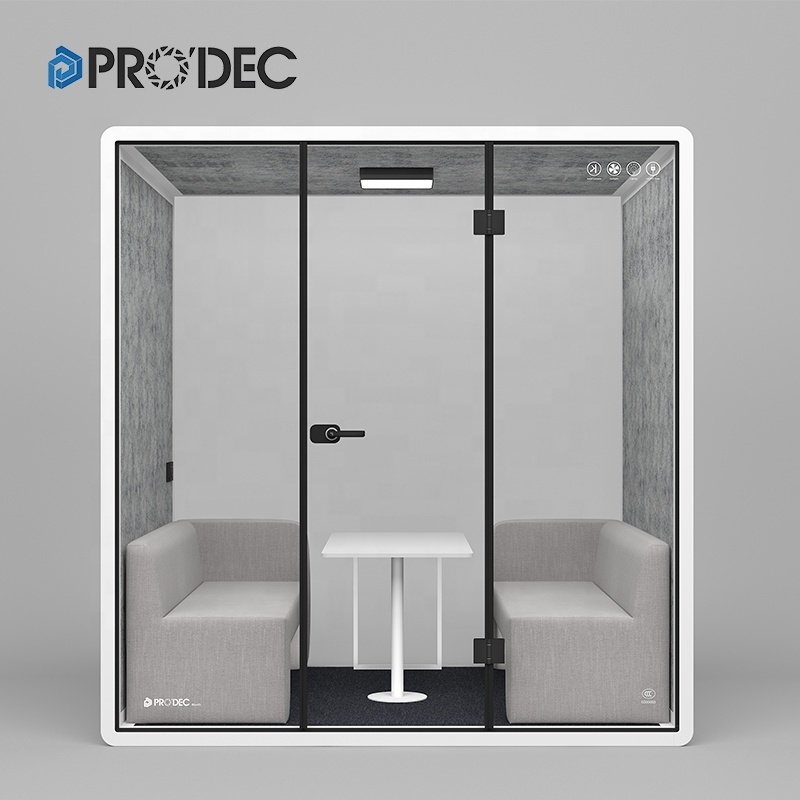 smoking area work acoustic soundproof online meeting booth pod diy portable silent privacy studio vocal booth