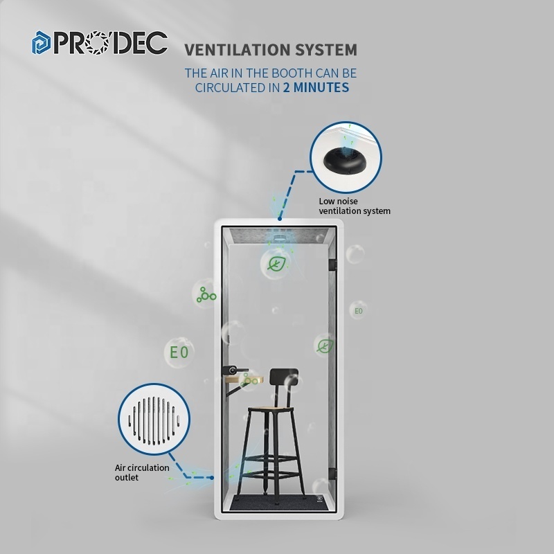 Live Webcasting Pod Professional  Privacy-protected phone meeting pods