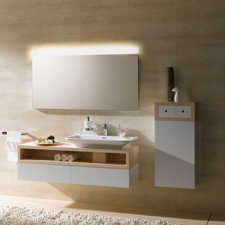 Modern Design Bathroom Sink Cabinets Modular Wall Hanging Bathroom Vanity