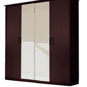 New design bedroom closet wood 2 door wardrobes cabinet for home furniture