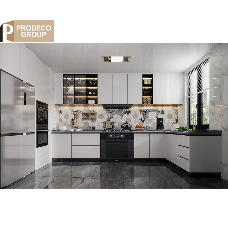 Prodeco Upper King Kitchen Cabinets With Interior Wall Cladding Panels For Kitchen Cabinet