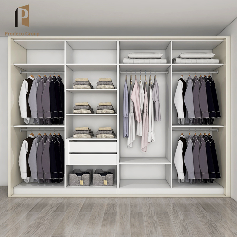 Modern Storage Cabinet Closet Bedroom Sliding Door Wardrobe Closet