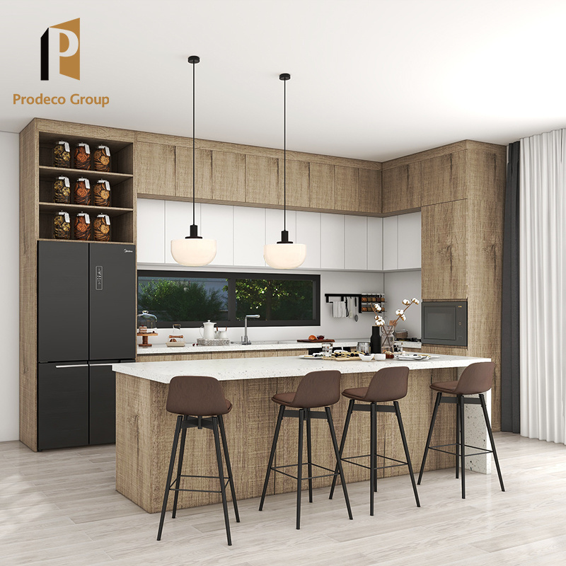 Cabinets Wood Kitchen Cabinet Laminate Modern Kitchen Furniture