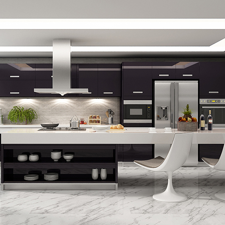 china manufacturer designs modern aluminium cabinet kitchen cabinets for wholesales