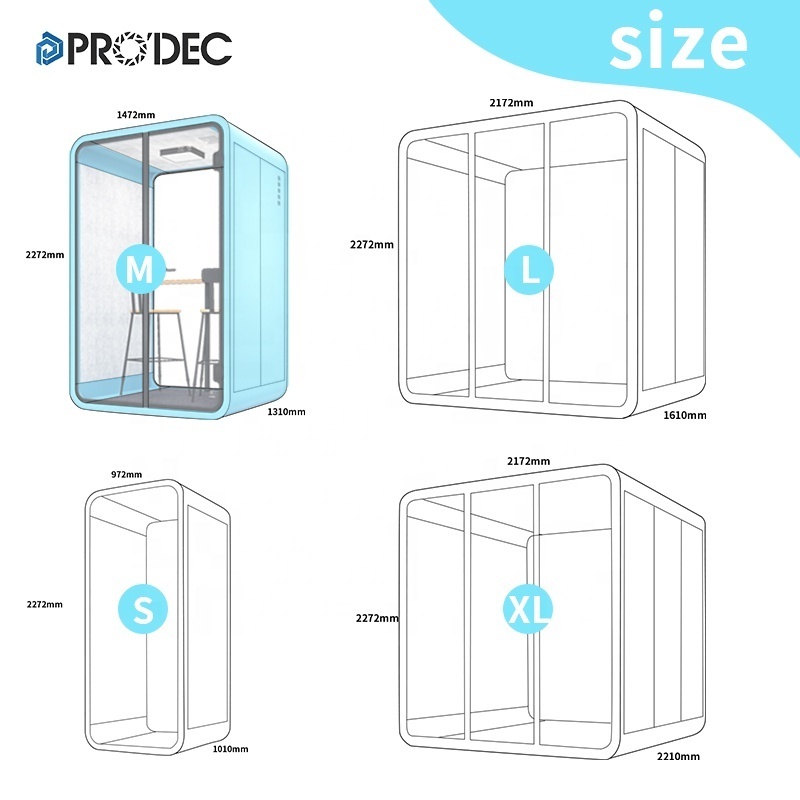 Movable Musical Studio Piano/Drums Practice Acoustic Booth Soundproof Recording Isolation Booth/Home Silence Booth