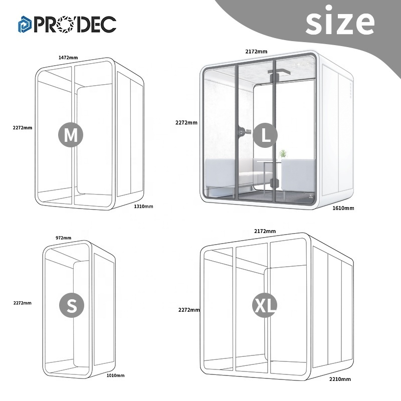 Order Now Silence Booth Wall Partition Sound Proof Divider Music Recording Office Booth Soundproof Room