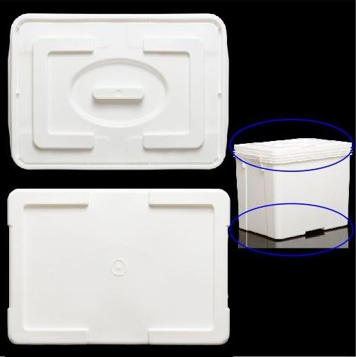 Litre Square Bio Medical Waste Bin High Strength 20L/45L Liter Plastic Storage Bucket Plastic Drum 3 Gal Clear Plastic Oil Drum