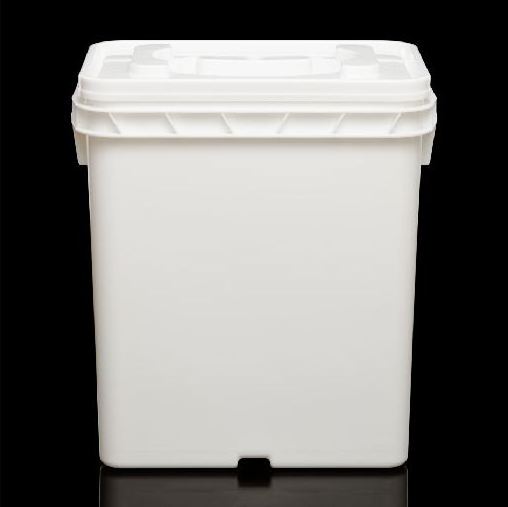 Litre Square Bio Medical Waste Bin High Strength 20L/45L Liter Plastic Storage Bucket Plastic Drum 3 Gal Clear Plastic Oil Drum