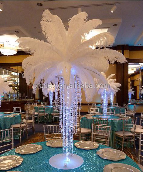 Ostrich feather wedding decoration wedding favor