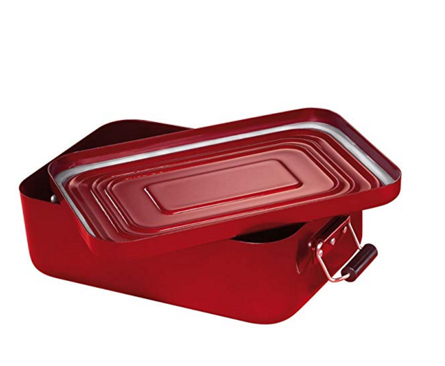 Aluminum Lunch Box Plain Different Sizes Leakproof Children Metal Bento Lunch Box With Compartment Lock