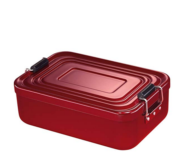 Aluminum Lunch Box Plain Different Sizes Leakproof Children Metal Bento Lunch Box With Compartment Lock