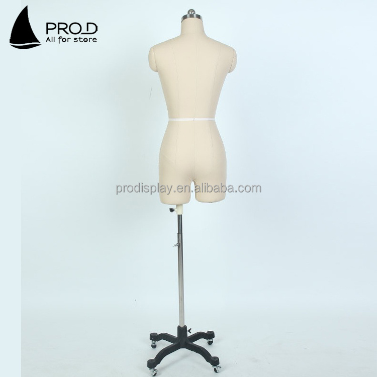 Dressmakers female tailors dummy adjustable tailoring mannequin women full body with wheels