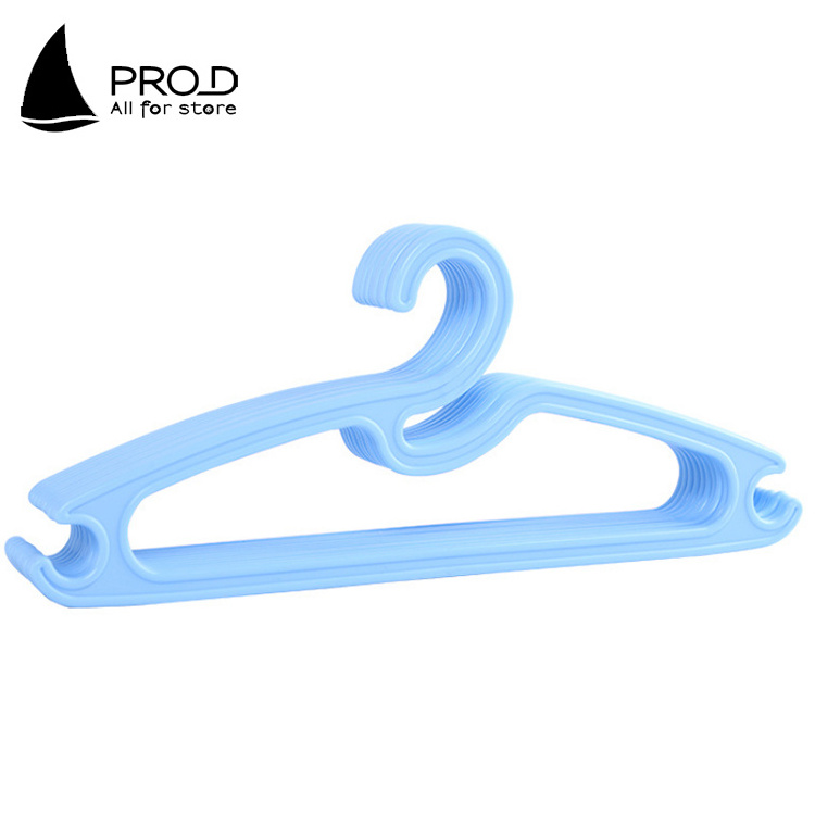 Plastic color children's hanger non-slip baby and toddler cute hanger baby coat  hanger