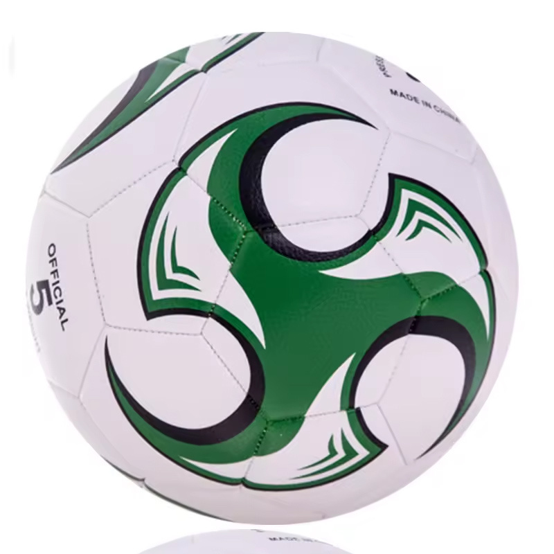 2024 New Arrival Training Match PVC Machine Stitch Pakistani Football Size 5 Soccer Ball For Sports Training from Pakistan