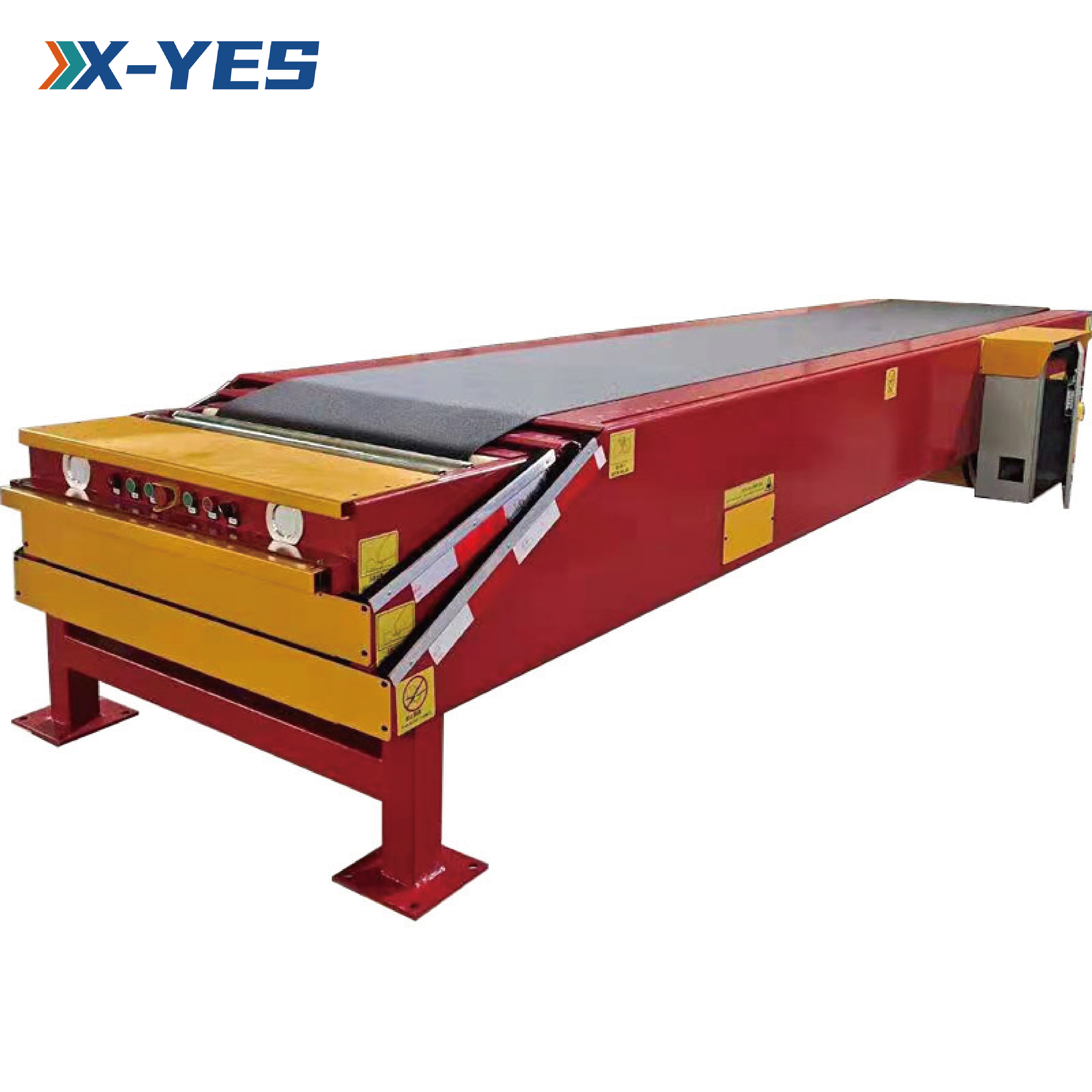 Factory Customized Telescopic Container  Belt Conveyor for Truck Loading Unloading