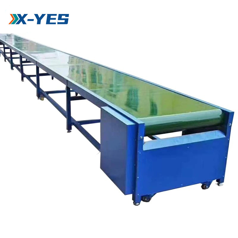 X-YES food grade pu snack conveyor belt with side walls transportation belt conveyor