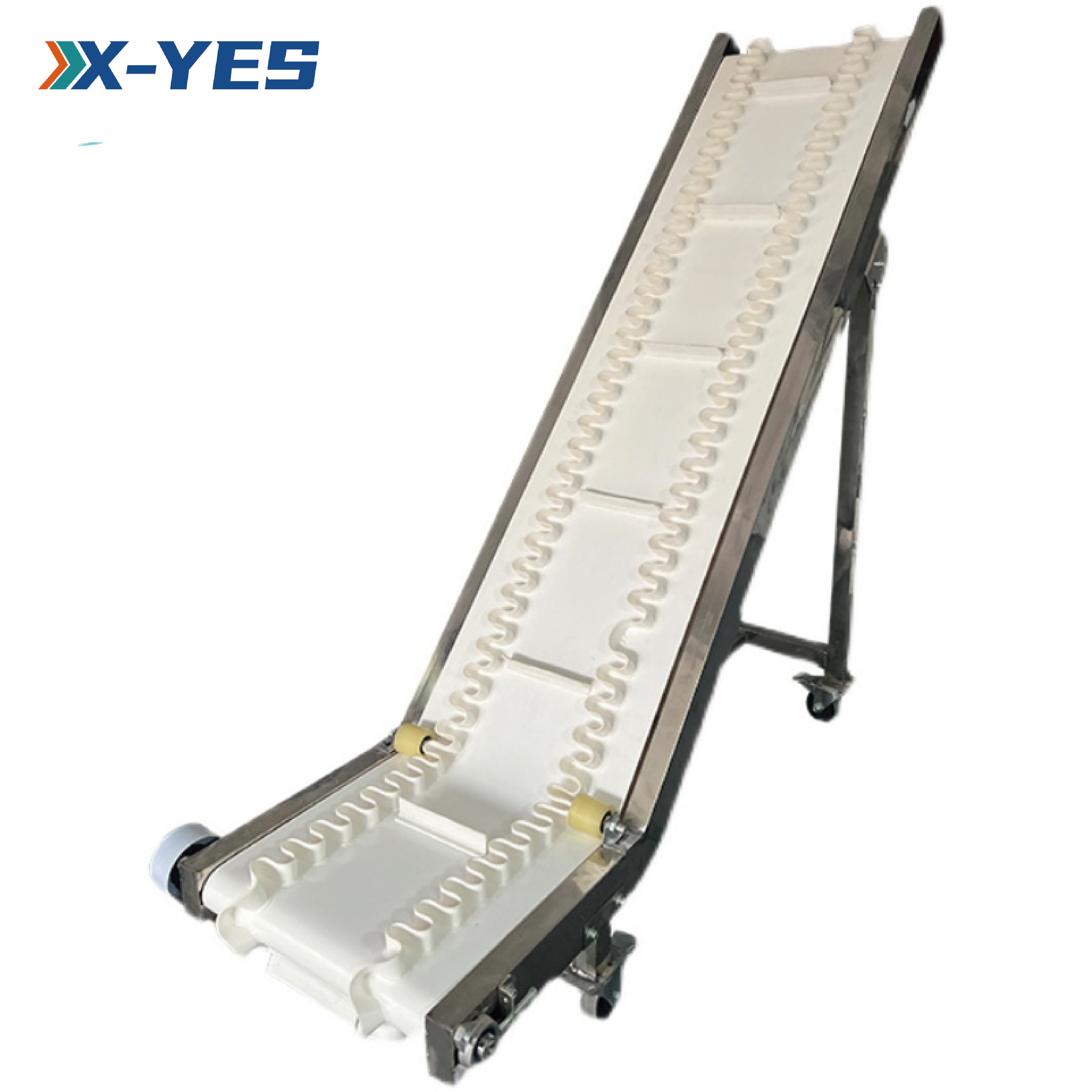 Wood Chip Conveyor Potato Conveyor Belts Vertical Chain Conveyor