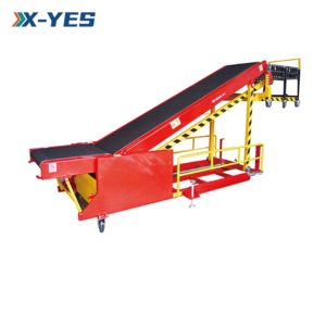 professional custom telescopic belt conveyor system for truck loading unloading