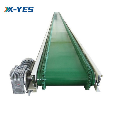 X-YES food grade pu snack conveyor belt with side walls transportation belt conveyor