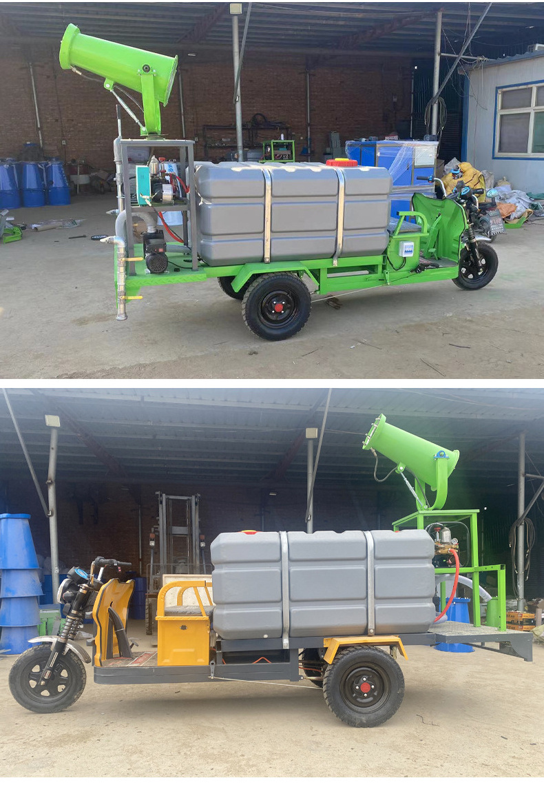 Environmental watering cart motor tricycle water spray truck tricycle tractor water tanker