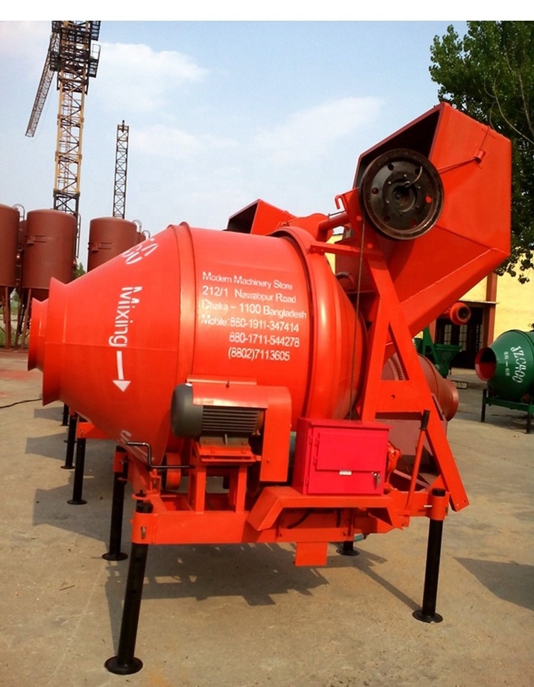 Construction Industry self loading Lifting Concrete Mixer Machine