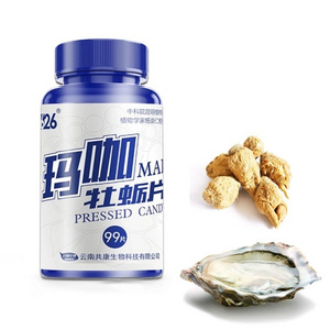 Prof.Ding OEM High Quality Men Power Supplement Food Extraction Maca Pressed Candy Maca Oyster Tablets