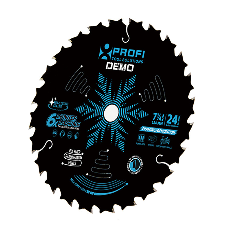 Premium Quality TCT Demo Framing Saw Blade For Wood Cutting Blade Ultimate Framing Circular Saw Blade