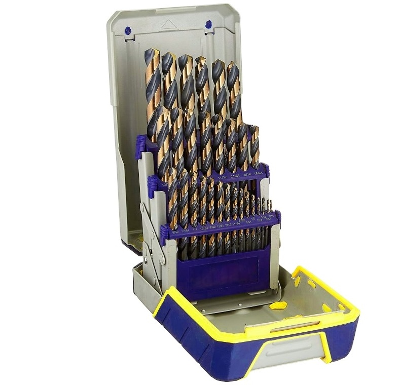 Quality Drill Bit Set High Speed Steel 29 Pieces Metal Steel HSS Bits Sets