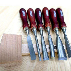 High-grade CRV chrome vanadium steel 7-piece engraving chisel with rasps chisel root carving chisel wood carving knife