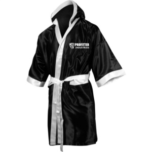 Custom Design Adult Men's Boxing Robe All Color MMA Kickboxing Fighter Boxing Robes Boxing Gowns Hooded Robes