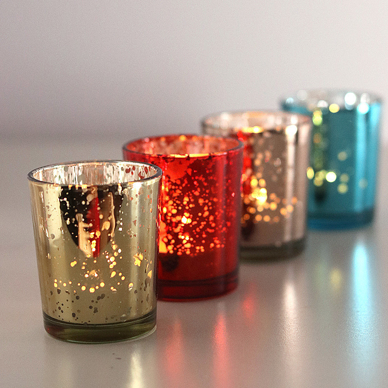 Votive Candle Holders Tea Lights Candles Holders for Wedding Centerpieces and Party Decorations