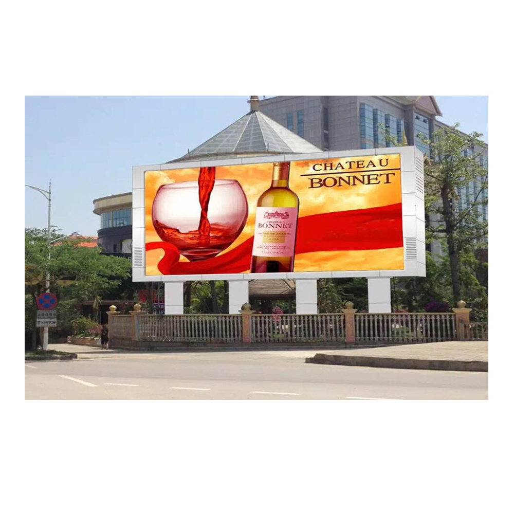 8000nits high brightness Nationstar SMD P6 P8 P10 outdoor advertising video screen digital rgb led sign banner