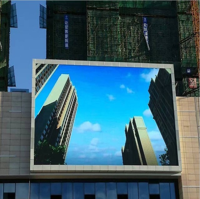 10000nits high brightness full color gold wire Nationstar SMD P8 outdoor digital led light display advertising board