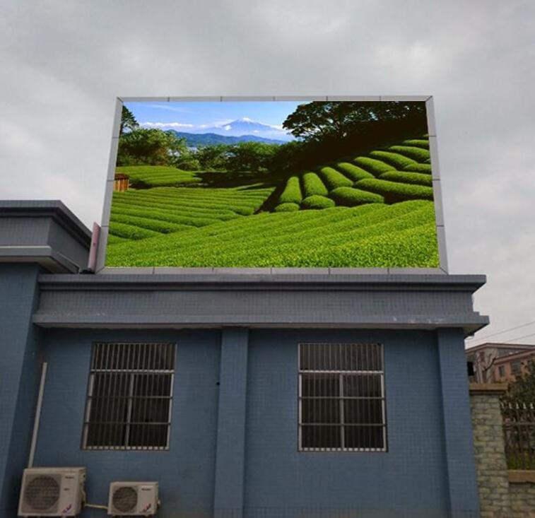 6000nits high brightness SMD1415 full color 192x192mm 64x64pixel matrix module advertising digital p3 outdoor led screen