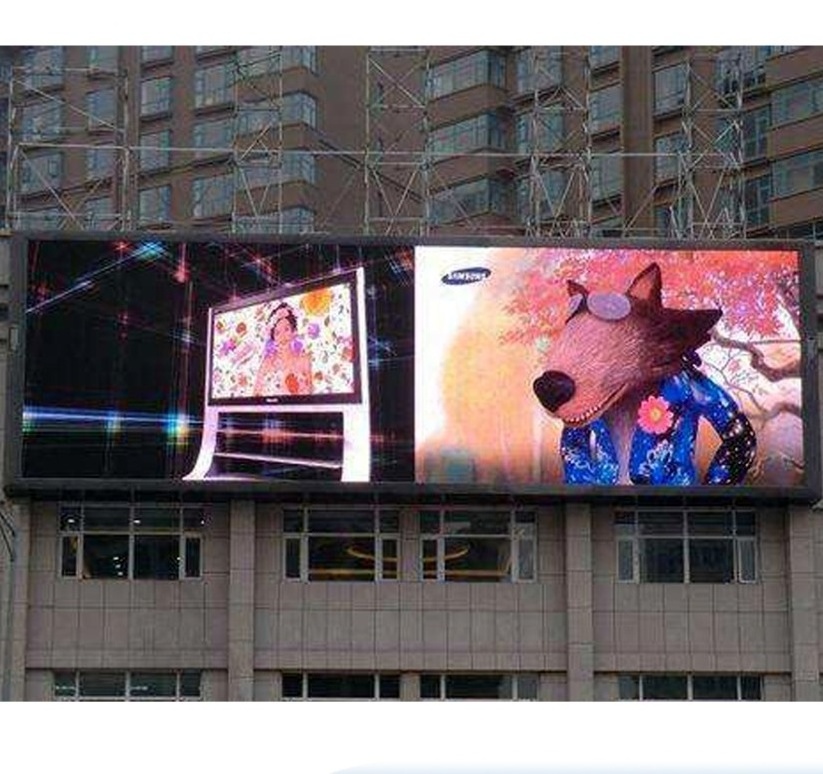 960x960mm waterproof screen cabinet 7000nits high brightness digital led video wall outdoor advertising panel led p5