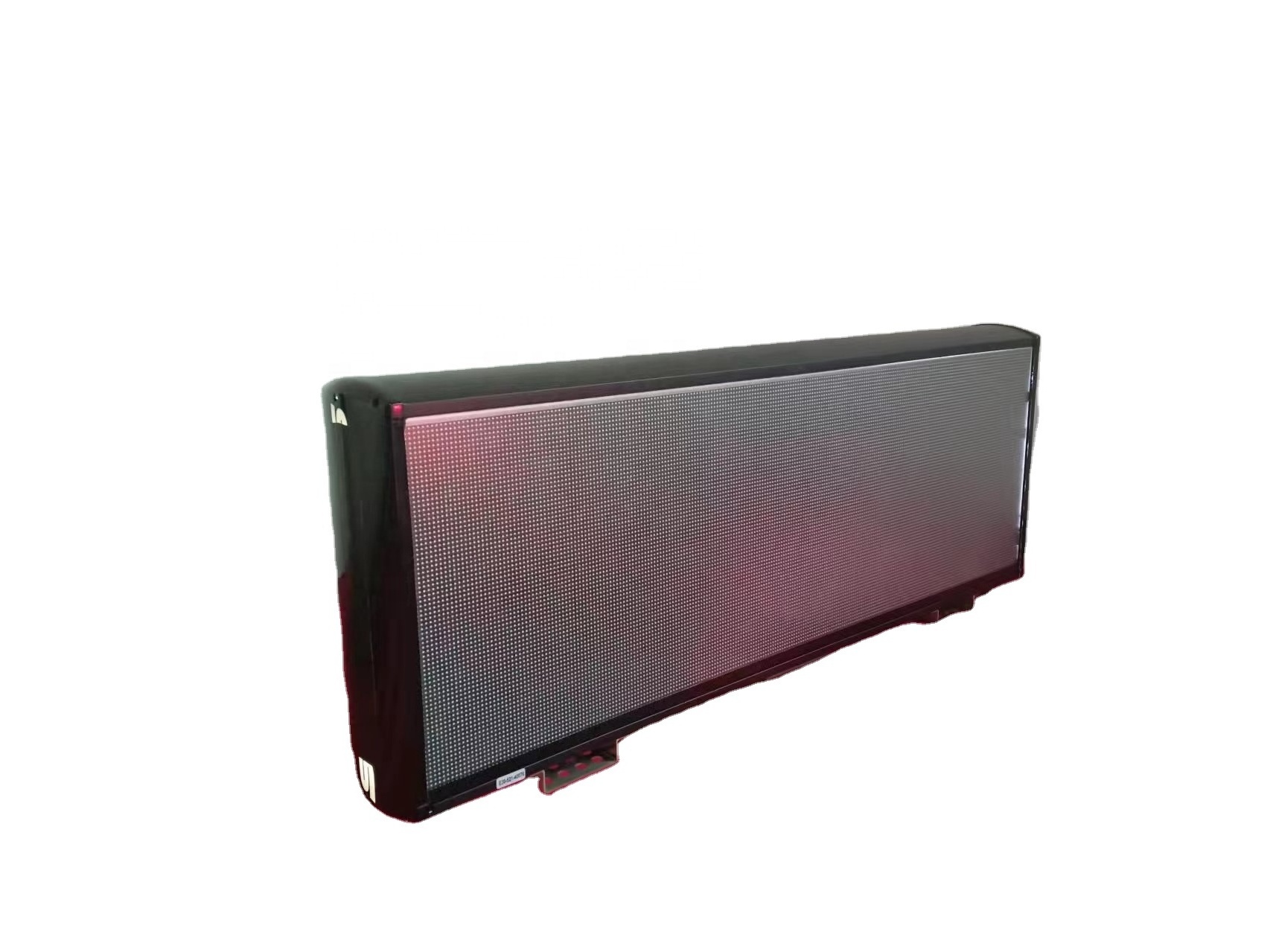 ultra thin panel double sided taxi roof digital advertising 320x960mm high definition P2.5 car top led display screen sign