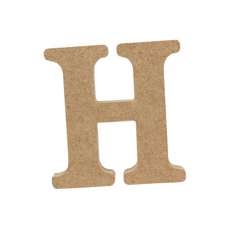 Wholesale 3d wood handicrafts 15mm thick laser cut alphabet train craft wooden letters for wall decor