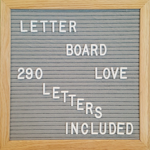 Most popular high quality sale oak frame changeable felt wood vintage advertising plastic slotted punctuation letter board