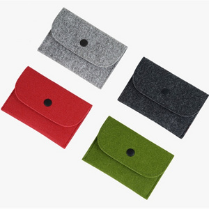 2024 Hot Sale China Wholesale Bag of Phone Portable Storage Bags Felt Decorate Telephone Switch Mobile Cell Phone Bag for Travel