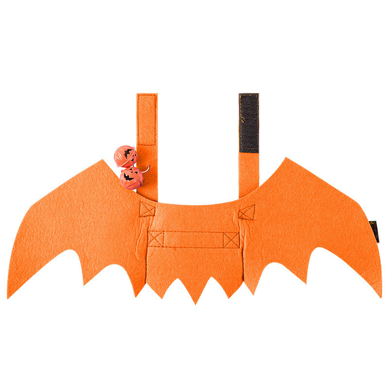 Factory Wholesale 2 Pack Halloween Pet Bat Wings for Puppy Dog and Cat Funny Halloween Accessory  Bat Vampire Costume