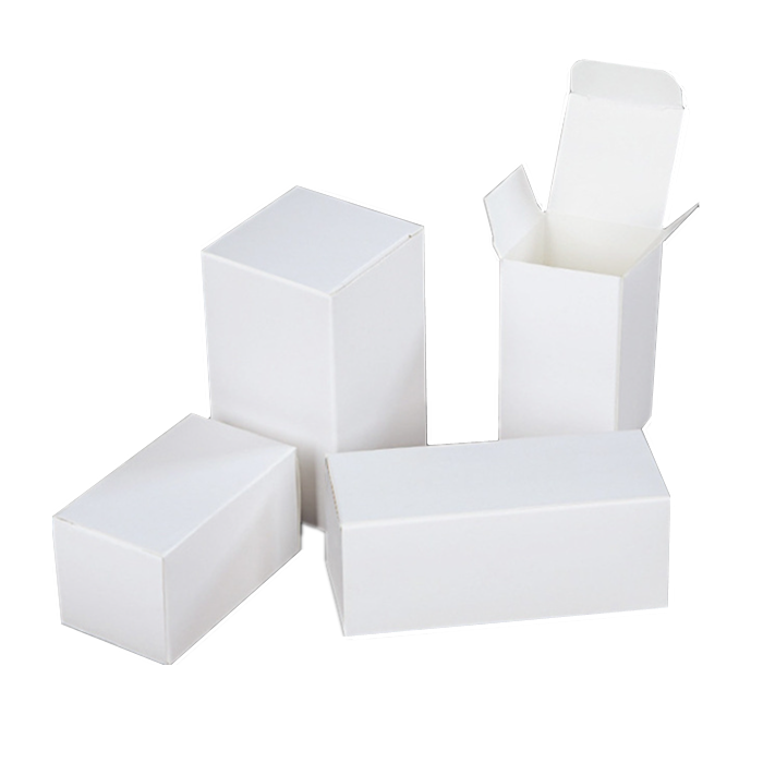 Customized luxury plain white paper candle glass jar box black folding flat foldable packaging white cartoon packaging candles