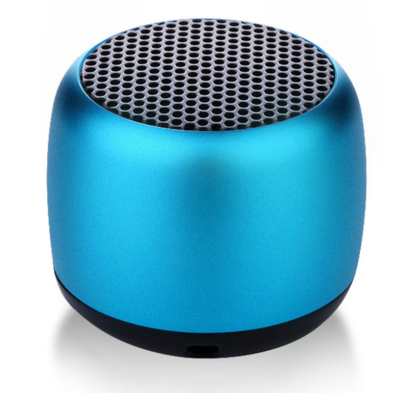 Bluetooth Speaker Portable Mini Wireless Speaker Subwoofer Super Bass Stereo Sound Column Gift Speaker M1 Metal OEM Active ABS