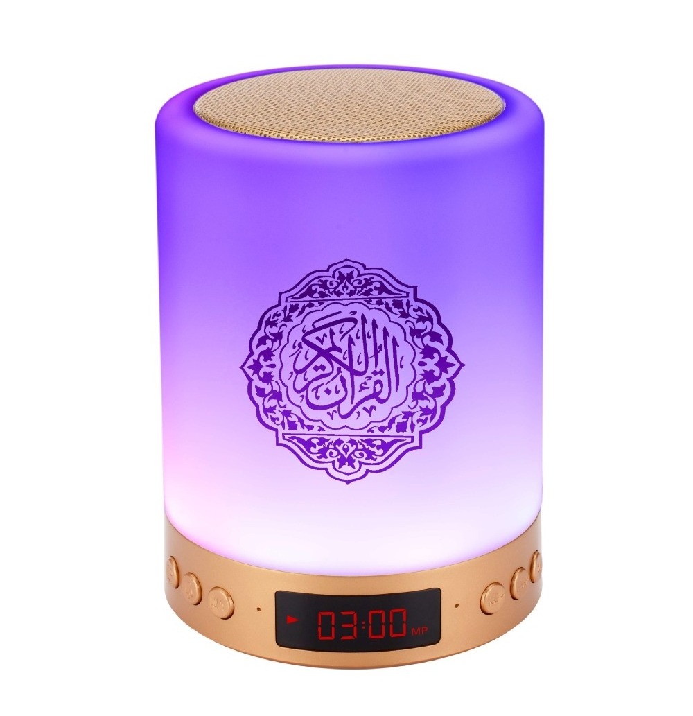 Factory price SQ-525/MQ-121 Quran Player Speaker with Led Quran lamp Azan Clock For Muslim Learn Quran