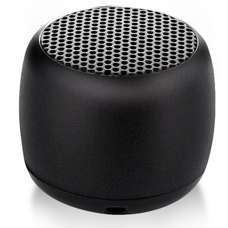 Bluetooth Speaker Portable Mini Wireless Speaker Subwoofer Super Bass Stereo Sound Column Gift Speaker M1 Metal OEM Active ABS