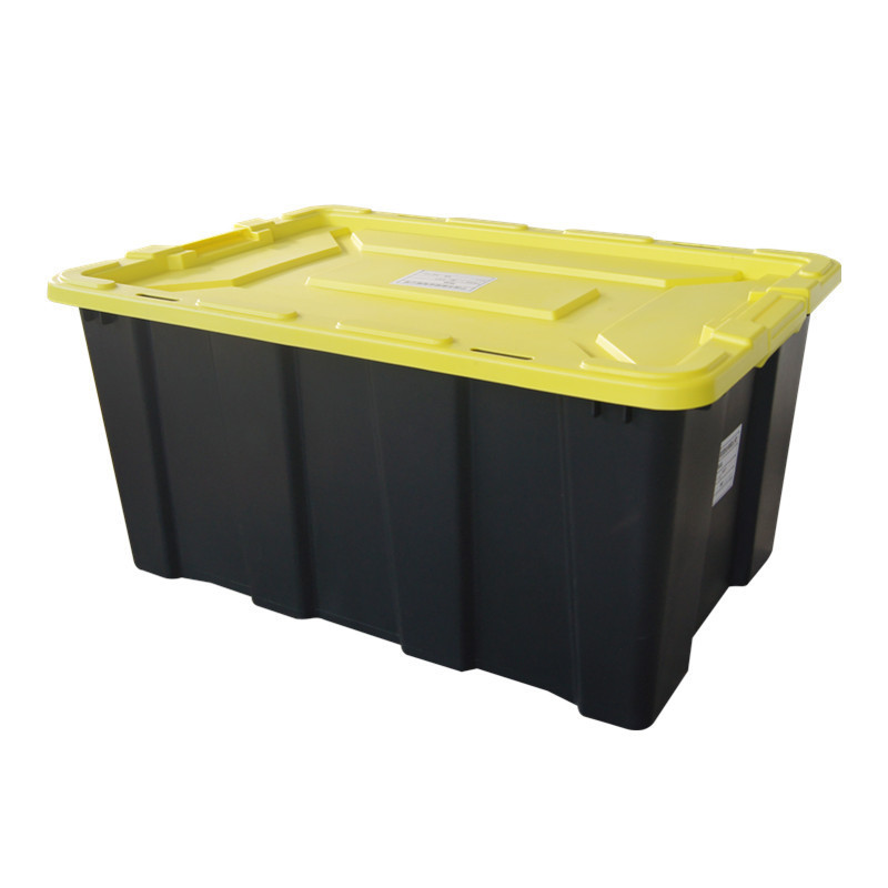 27 Gallon Heavy Duty Stackable Tough Storage Tote Bin Garage Storage Container