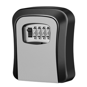 Hot Sale Wall Mount Password Protection Small KEY STORAGE BOX SAFE wall keybox key safe lock box