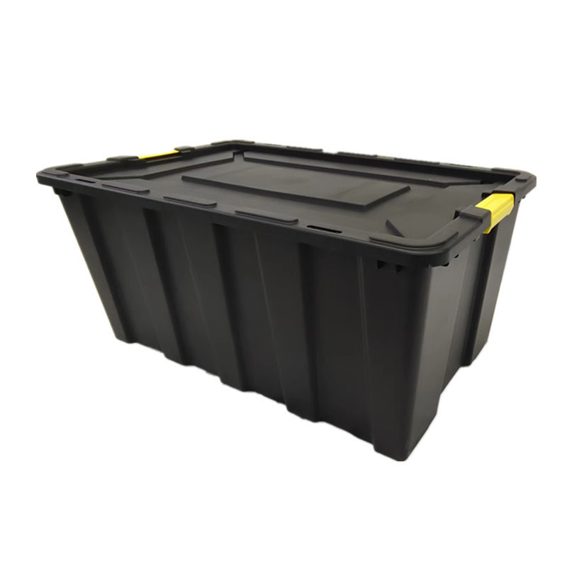 27 Gallon Heavy Duty Stackable Tough Storage Tote Bin Garage Storage Container